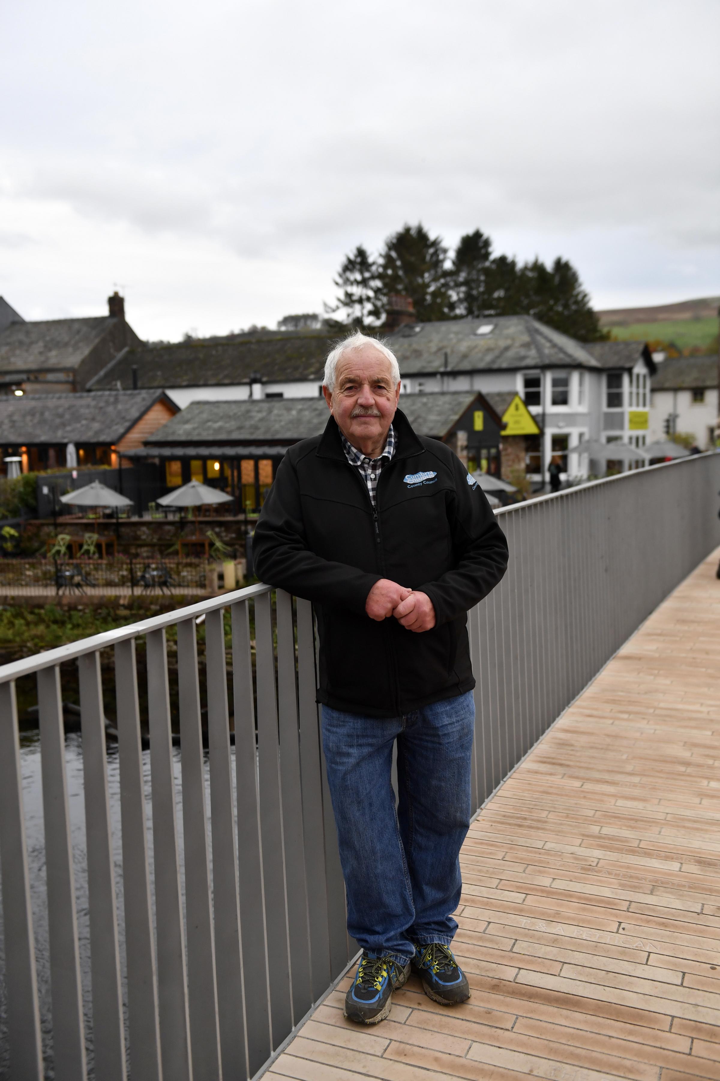 In Pictures The Reopening Of Pooley Bridge In Cumbria